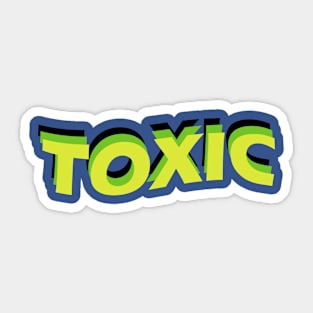 Toxic Sticker